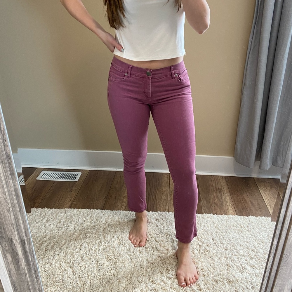 Ann Taylor Loft Pink Pants size 0/25